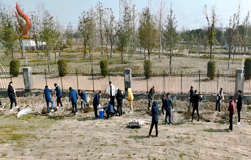 播種春天希望，打造綠色家園  依愛(ài)消防植樹(shù)節活動(dòng)圓滿(mǎn)結束